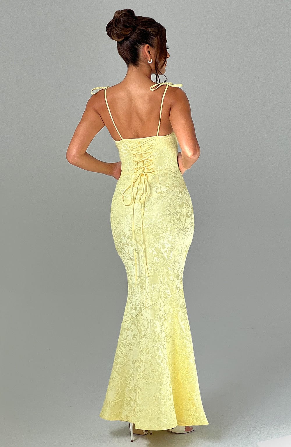Belavie Whitnie Maxi Dress - Lemon