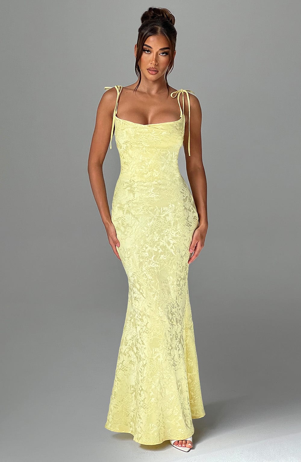 Belavie Whitnie Maxi Dress - Lemon