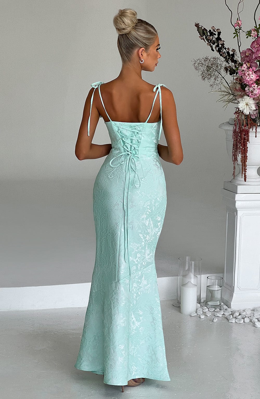 Belavie Whitnie Maxi Dress - Mint
