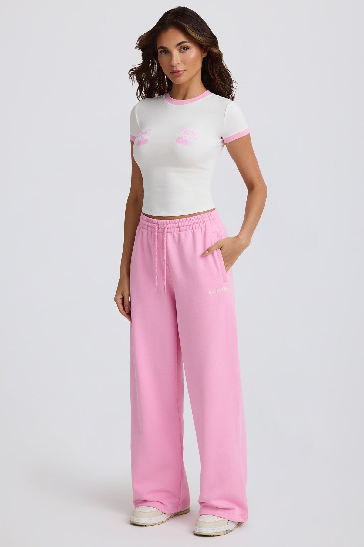 Belavie Cropped Baby T-Shirt in White