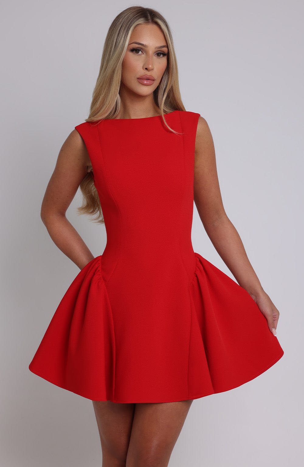Belavie Yalinella Mini Dress - Red