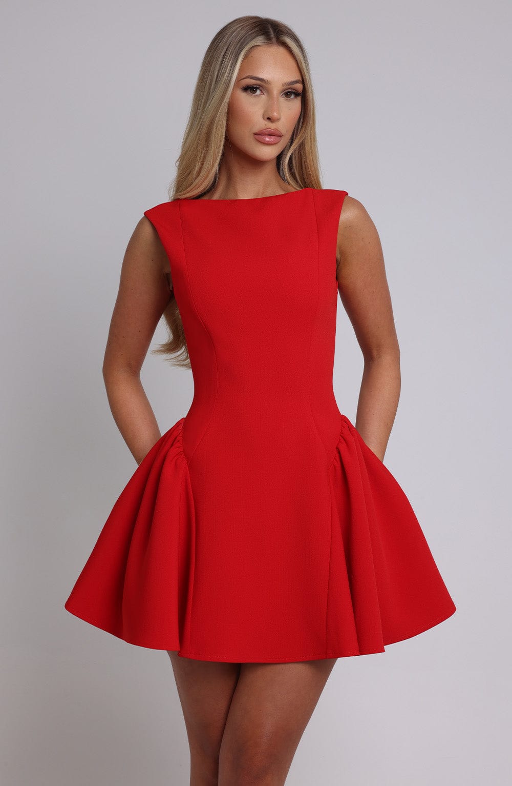 Belavie Yalinella Mini Dress - Red