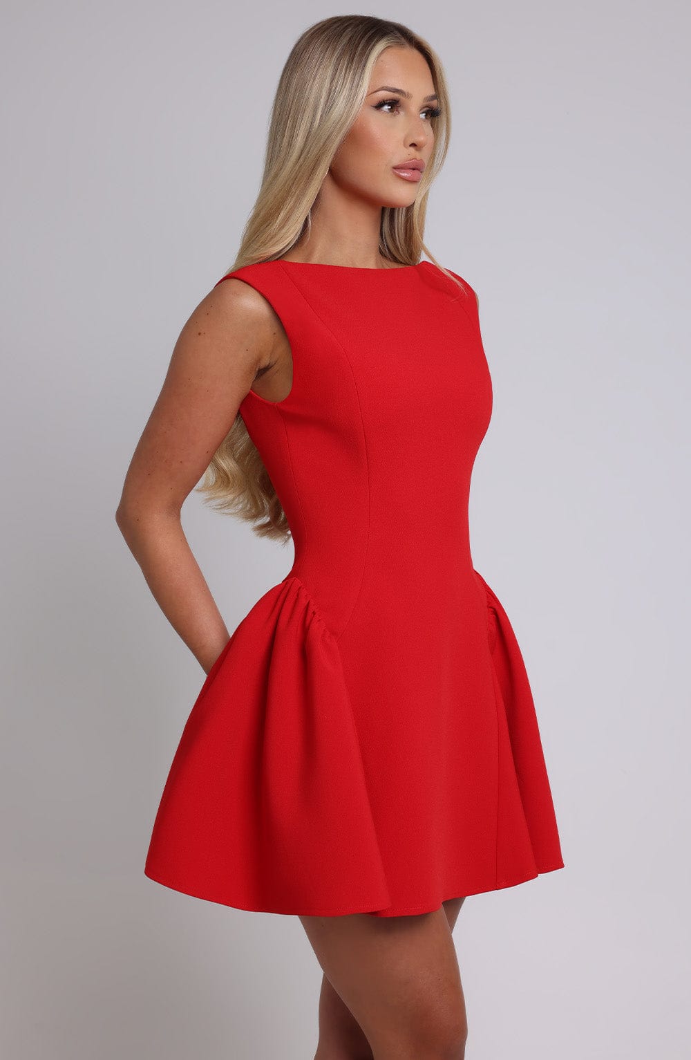 Belavie Yalinella Mini Dress - Red