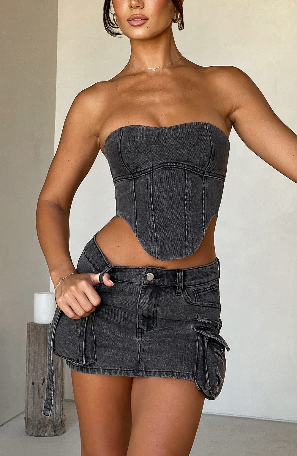 Belavie Yasiella Corset - Black