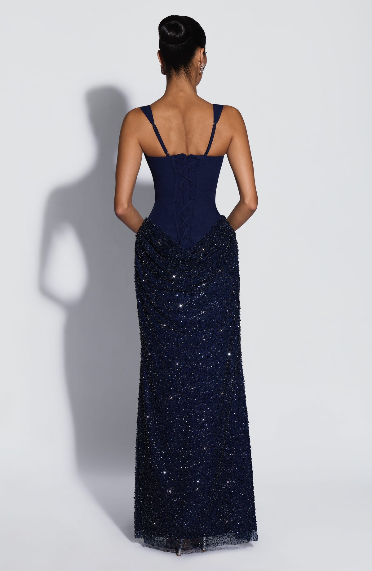 Belavie Yeonella Maxi Dress - Navy