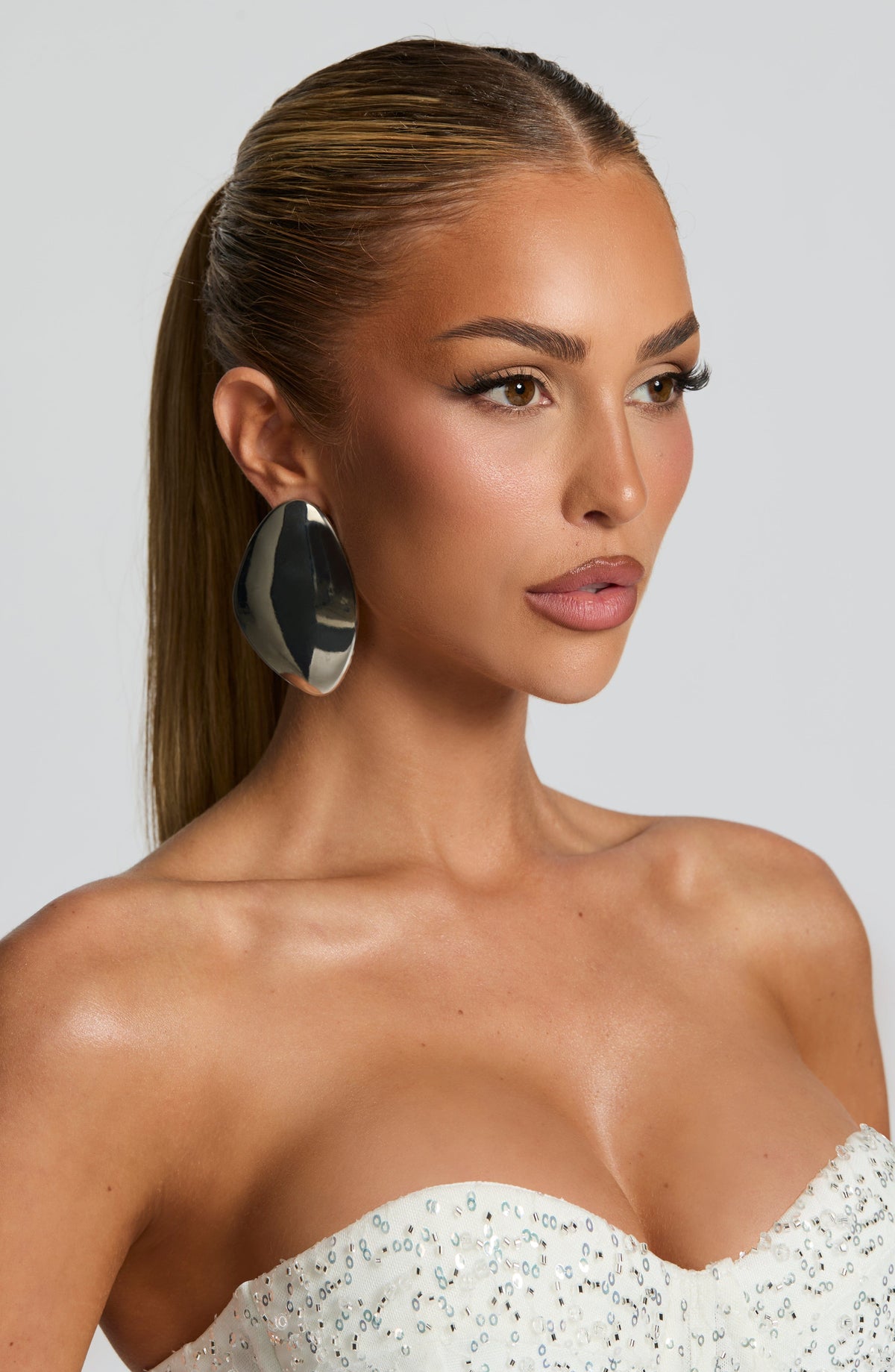 Belavie Yukia Earrings - Silver