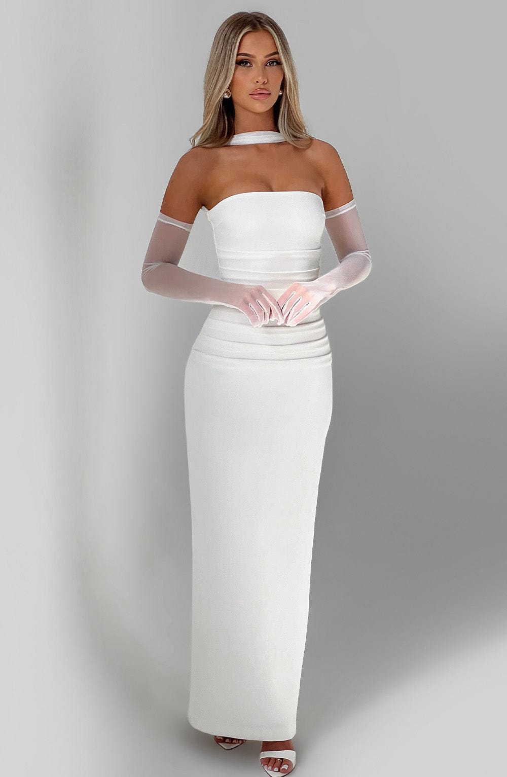 Belavie Yuliella Maxi Dress - Ivory