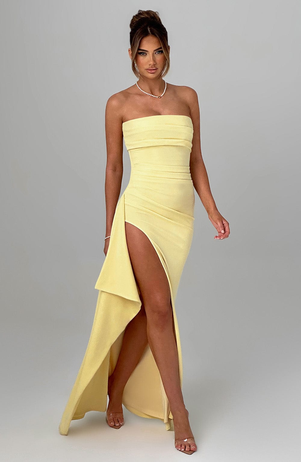 Belavie Zafirella Maxi Dress - Lemon