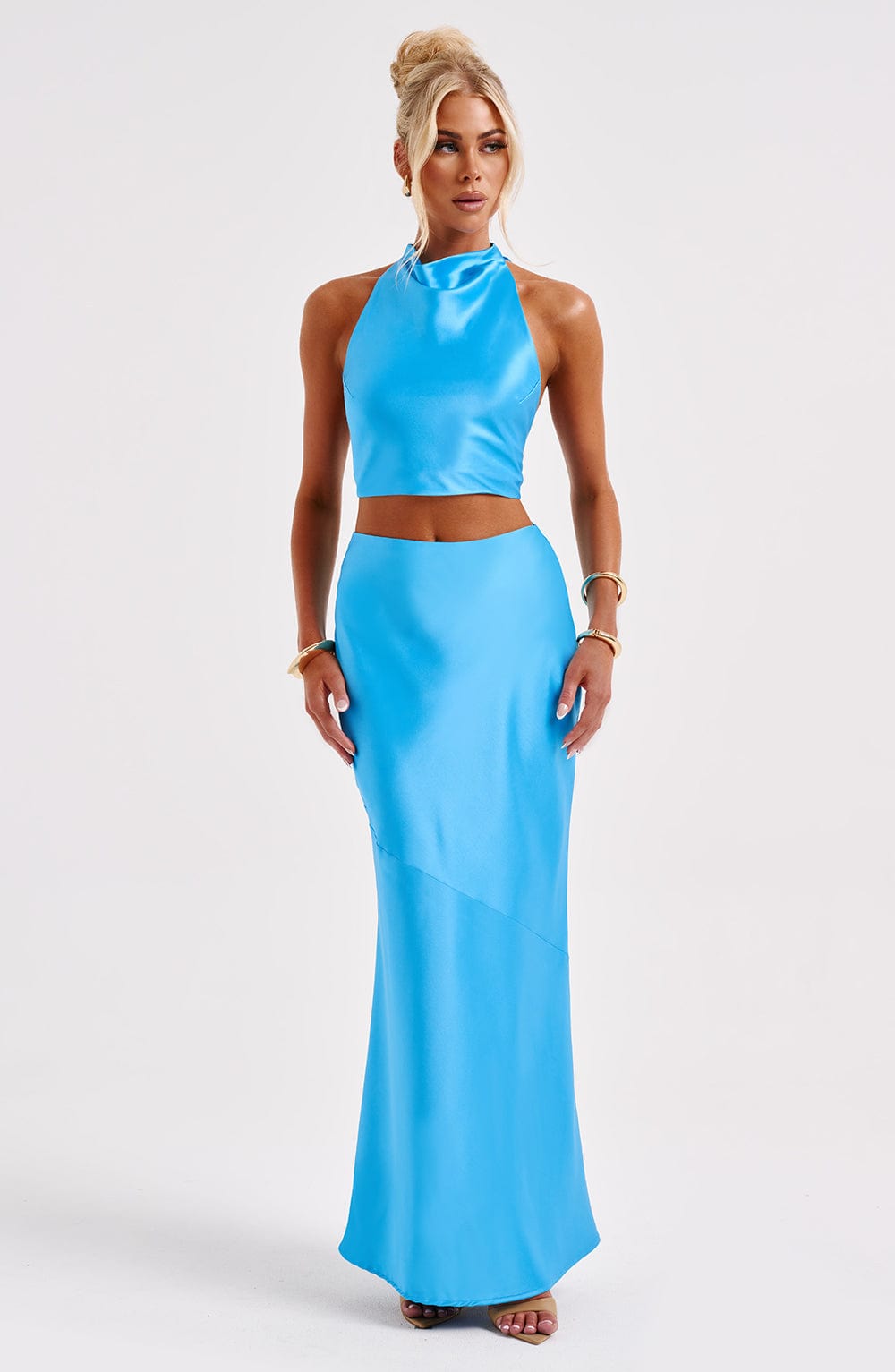 Belavie Zayleella Maxi Skirt - Blue